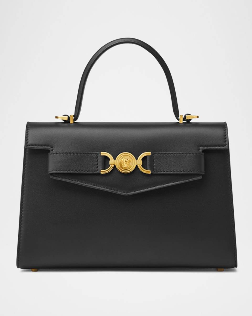 Medusa 95 Leather Top-Handle Bag